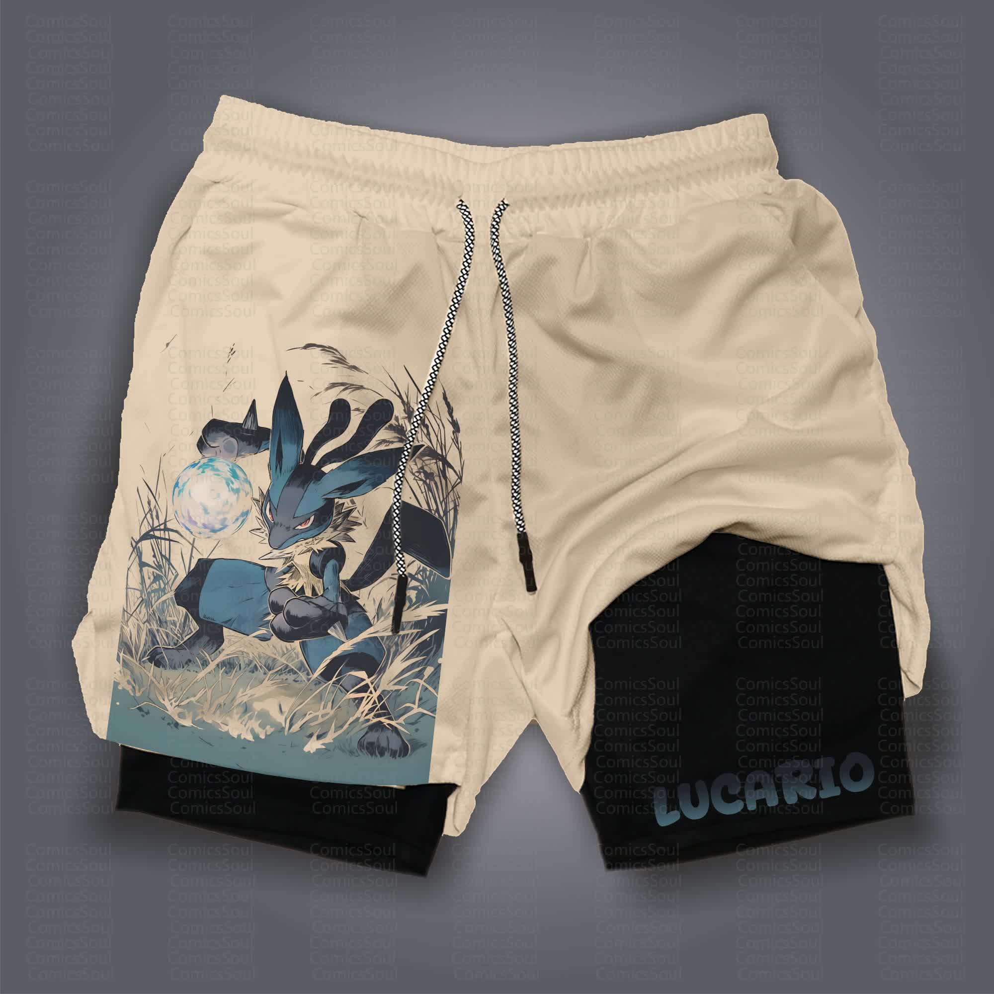 Unisex Casual Anime Streetwear Shorts 丨Comicssoul