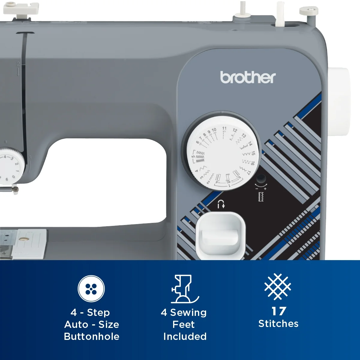 Brother LX3817- Beginner Sewing Machine, 17 Stiches - Image 32