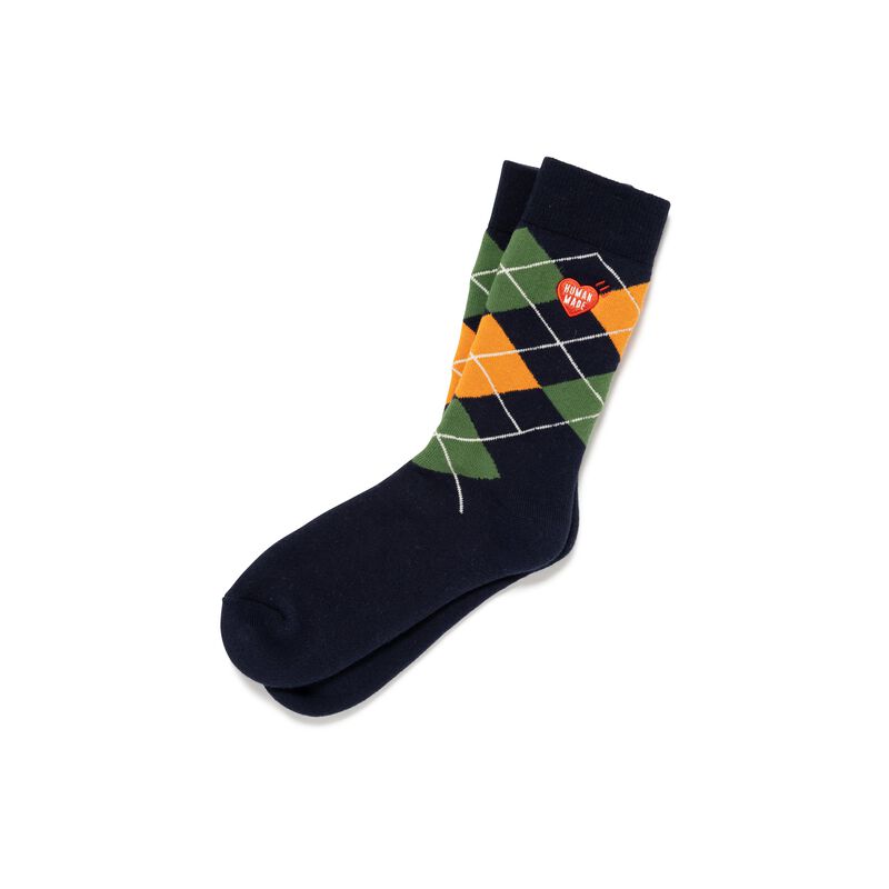 HUMAN MADE ARGYLE SOCKS