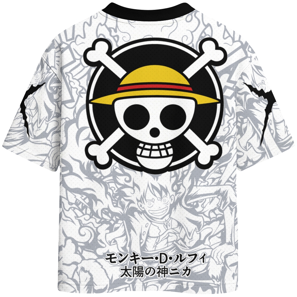One Piece Crew Neck Football Jersey