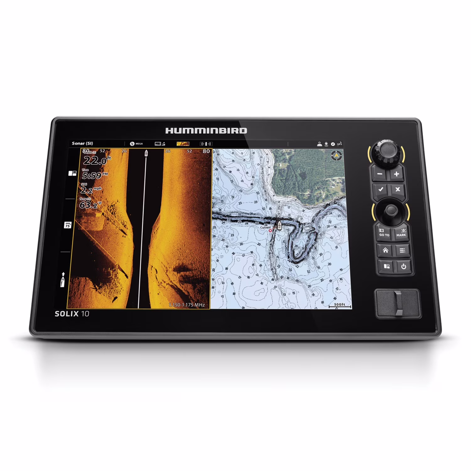 Humminbird 411530-1 SOLIX 10 CHIRP MEGA SI+ G3 Fish Finder - Image 3