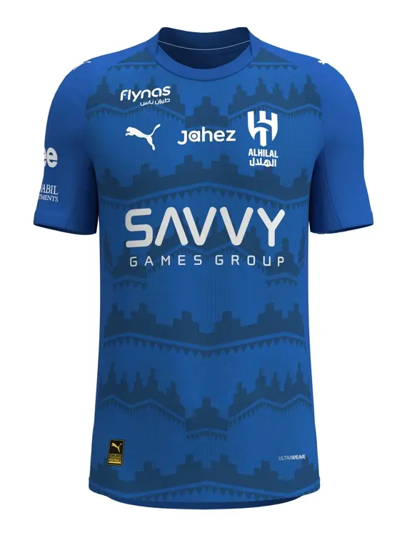 Kid's Al Hilal SFC 2025/26 Home Shirt