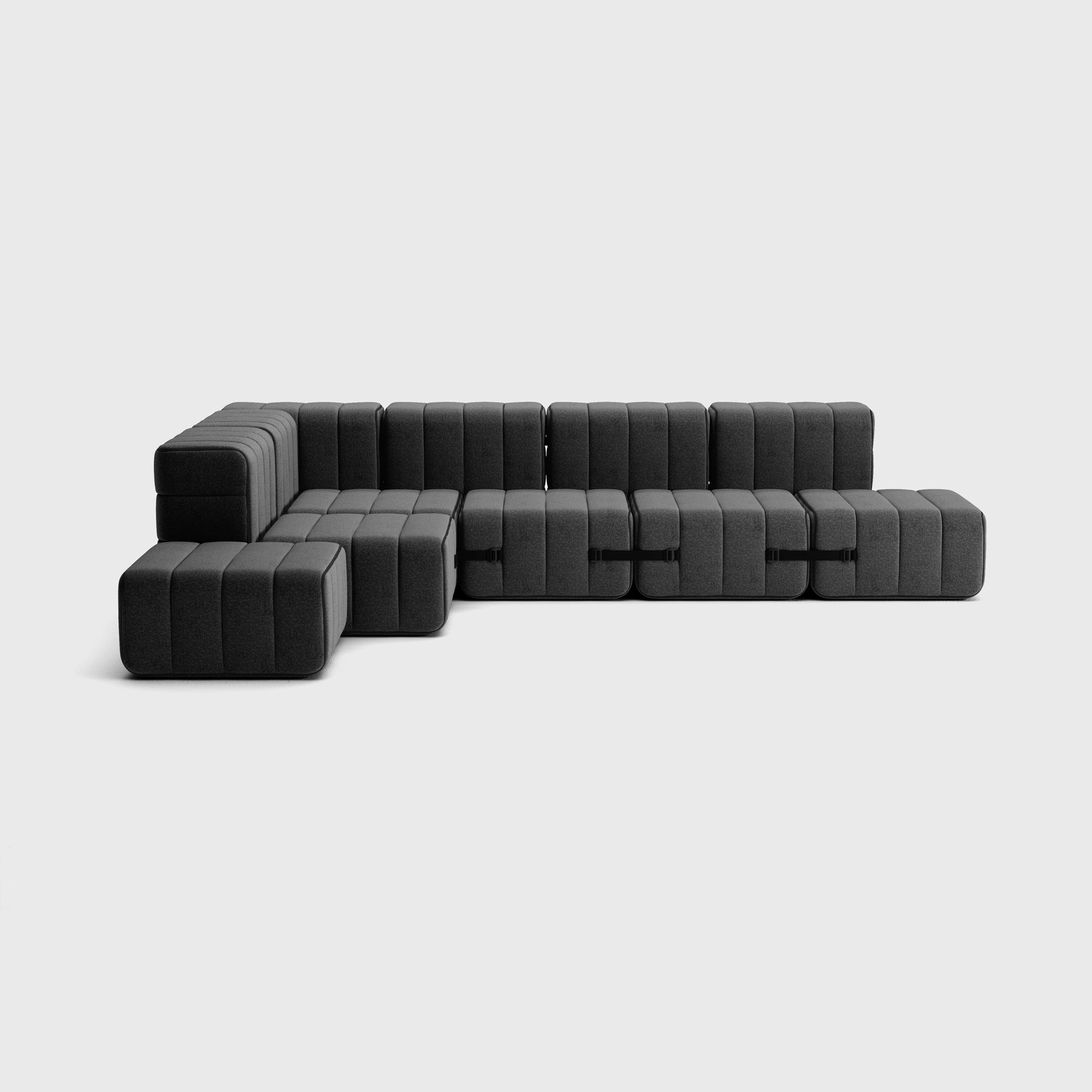Curt-Set 12 - Dama - 0004 (Dark Grijs)