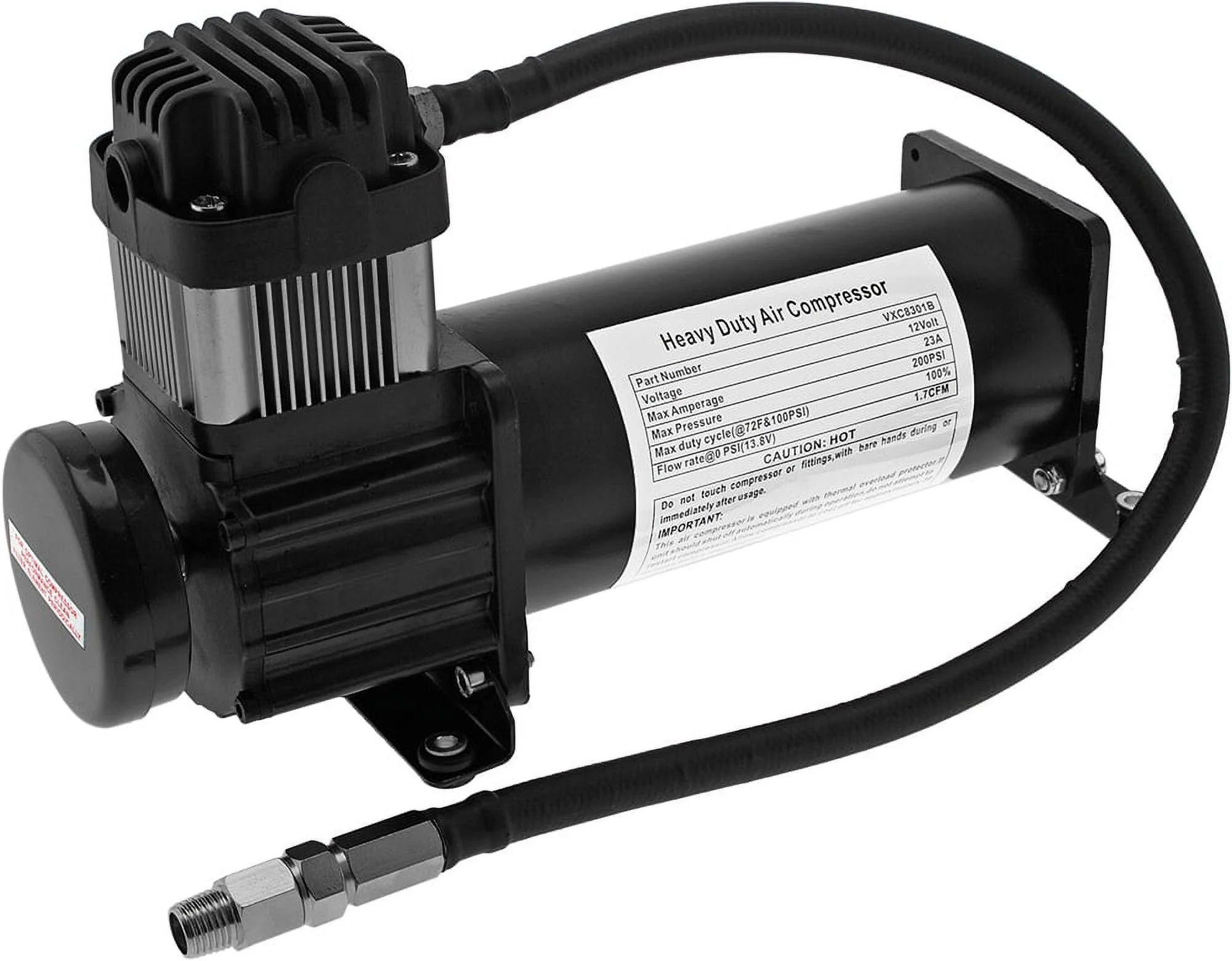 Vixen Horns OCTOPOD Train Horn Kit for Trucks/Car/Semi. Complete Onboard System- 200psi Air Compressor, 3 Gallon Tank, 8 Trumpets. Super Loud dB. Fits Vehicles like Pickup/Jeep/RV 12v VXO8330/8124XC - Image 16