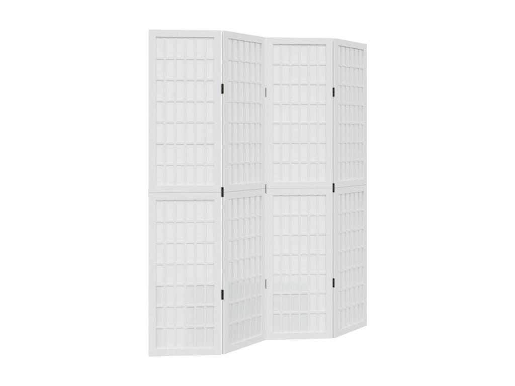 Tabique 4 paneles madera maciza de paulonia blanca