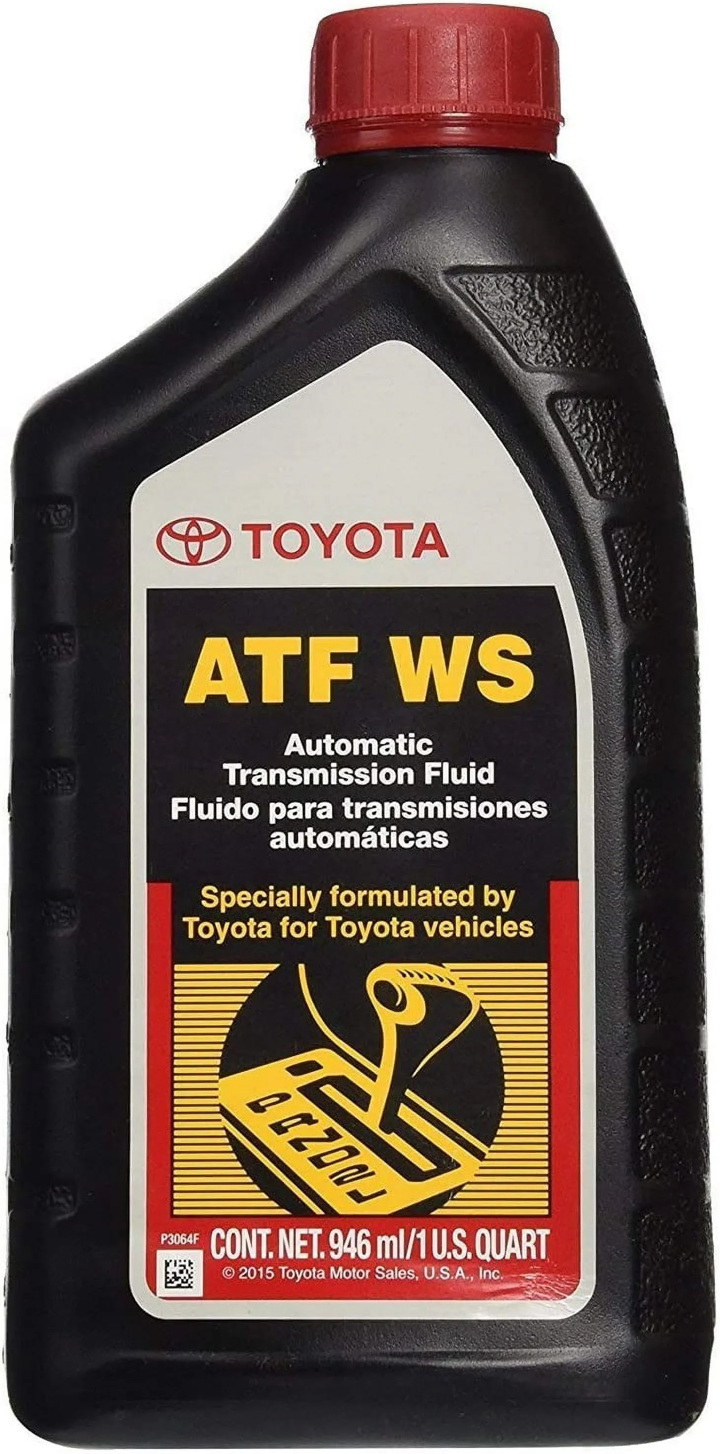 Toyota 00289-ATFWS Automatic Transmission Fluid, 192 Ounces, 6 Pack