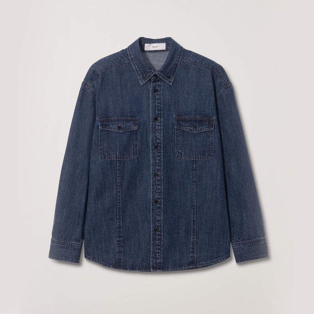 Dunst - Chemise Denim Classic - Bleu Nuit