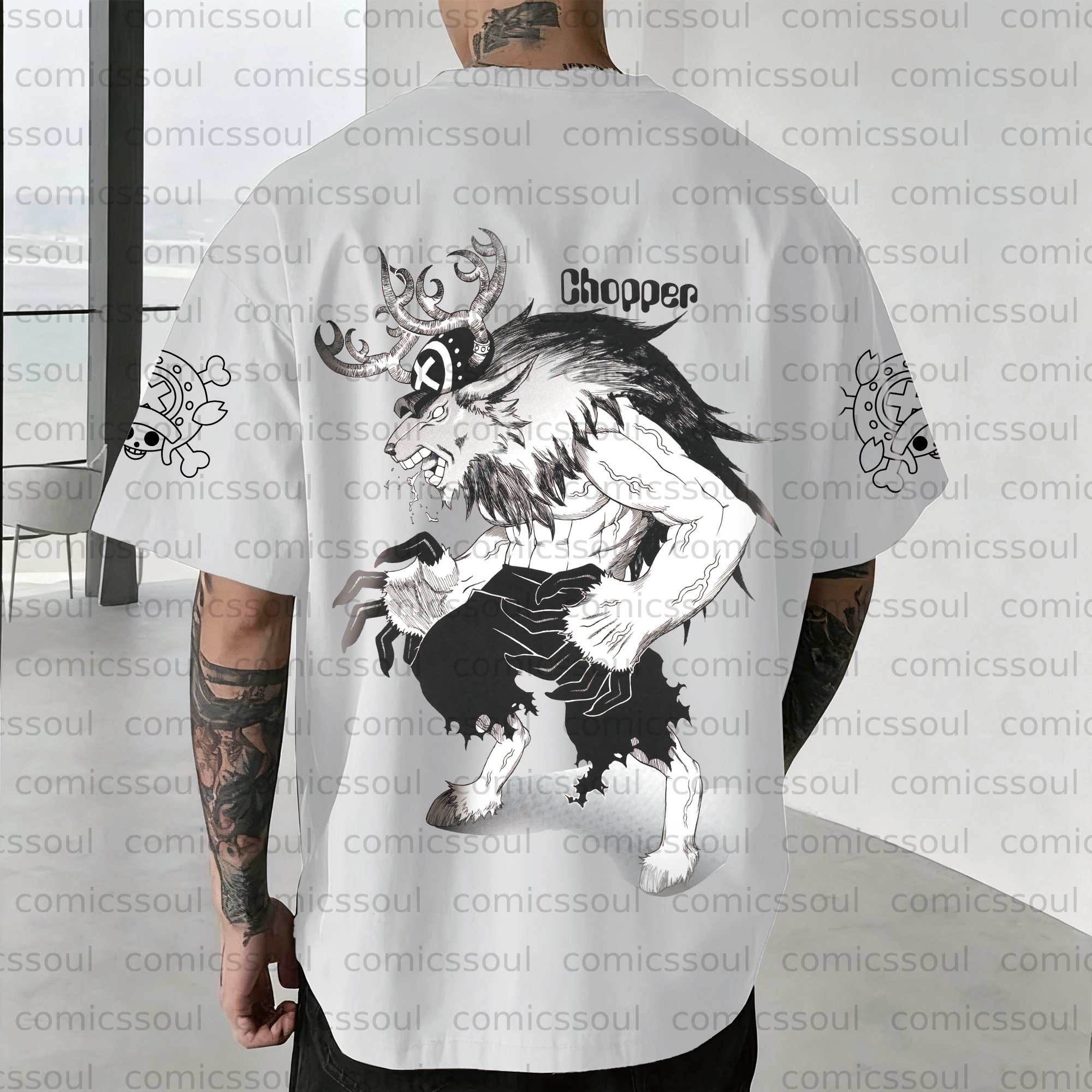 Unisex Anime Inspired Vintage T-Shirt