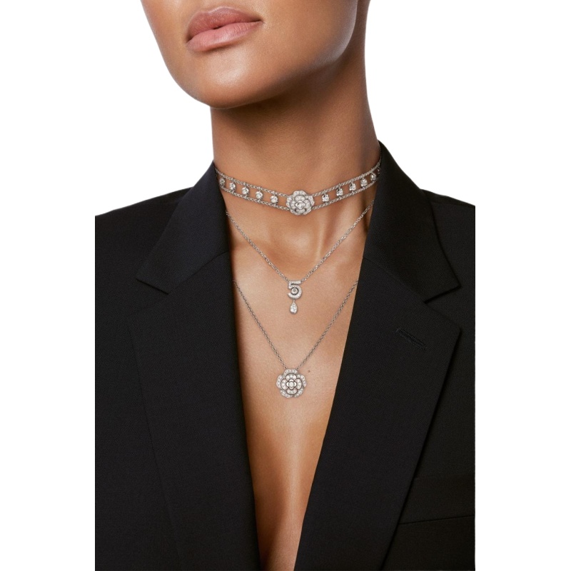 Replicate Bouton de Camélia necklace(1:1 replica) - Original Replica Club