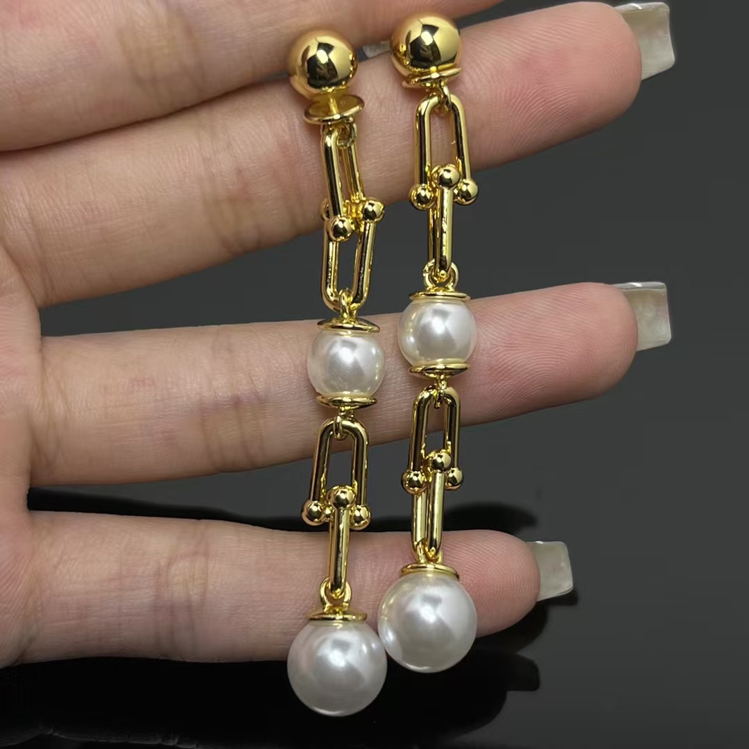 Tiffany HardWear Triple Drop Link Earrings - Original Replica Club
