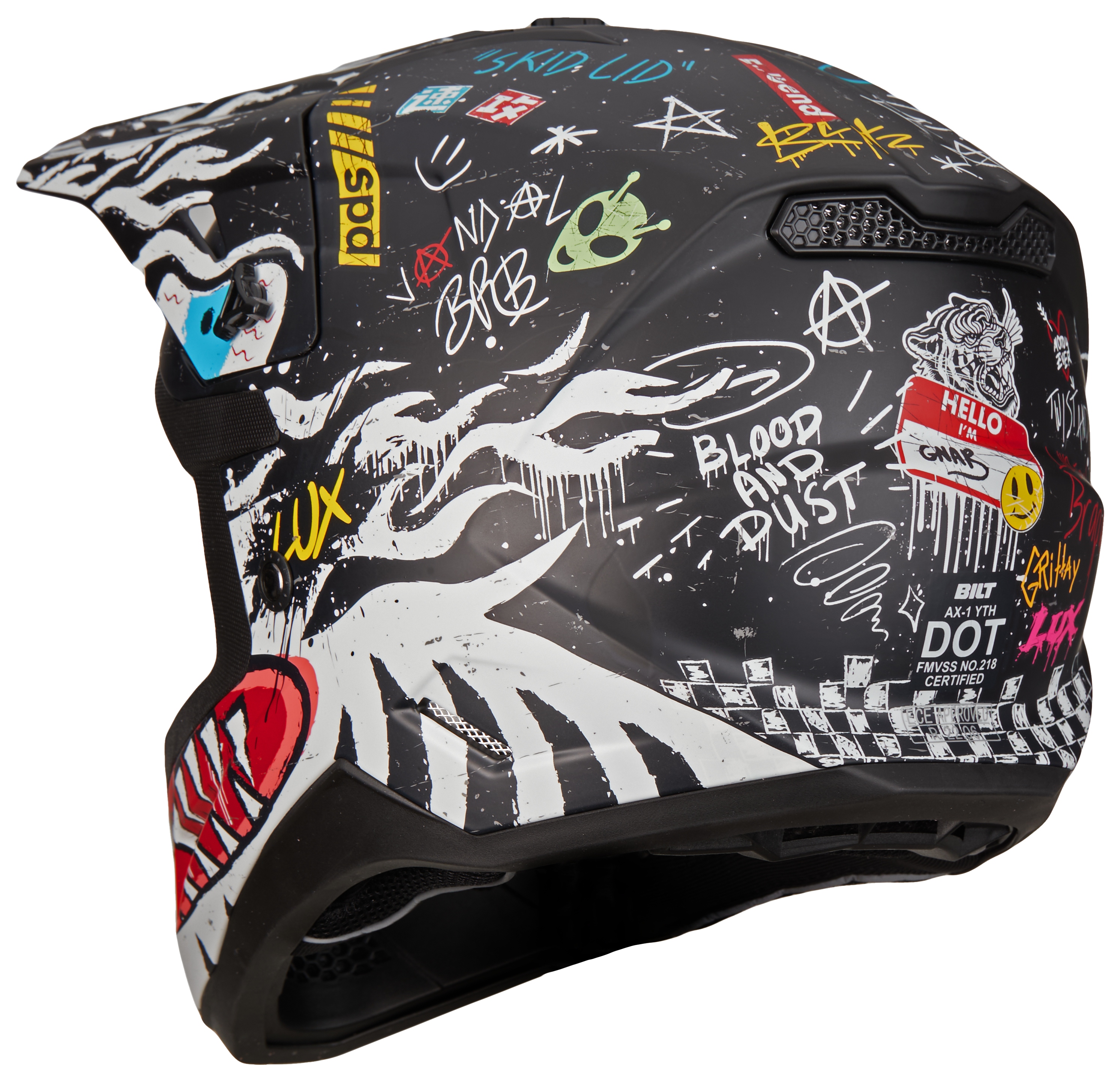 SportsBikeShop BILT Youth AX-1 Vandal Helmet