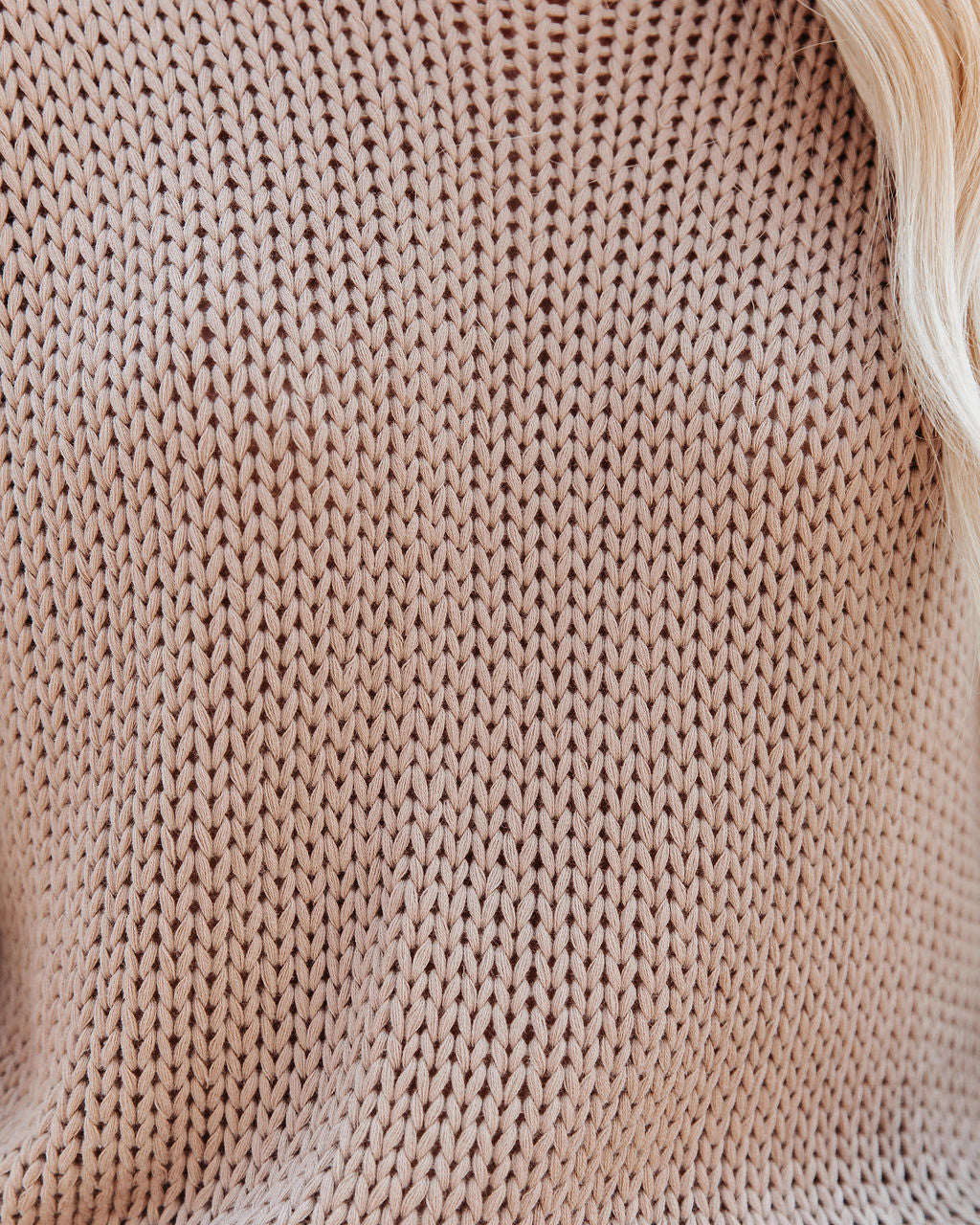 Nash Cotton Knit Sweater - Mocha - Se7enfashion