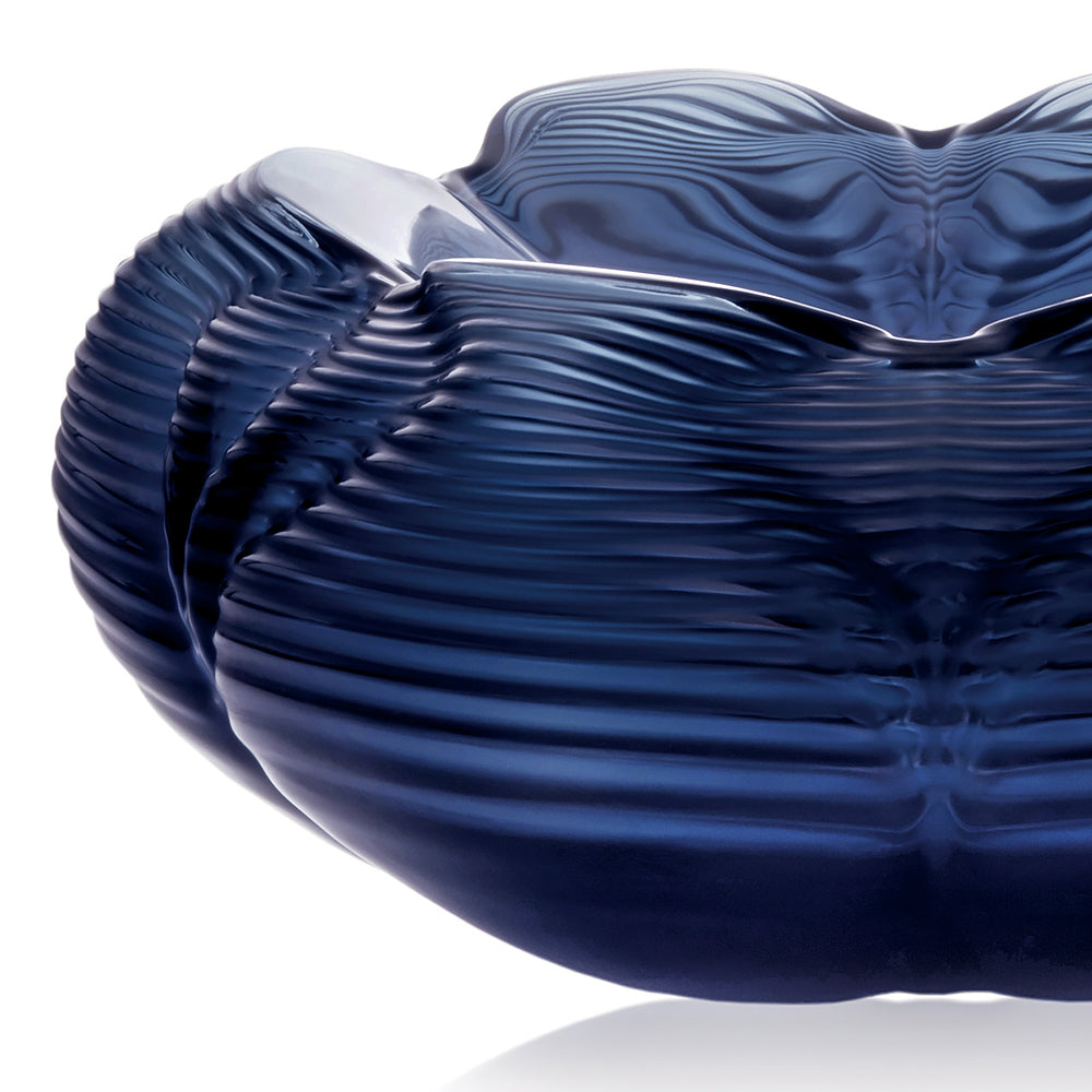 COUPE FONTANA ZAHA HADID & LALIQUE 2016 - CRISTAL BLEU NUIT
