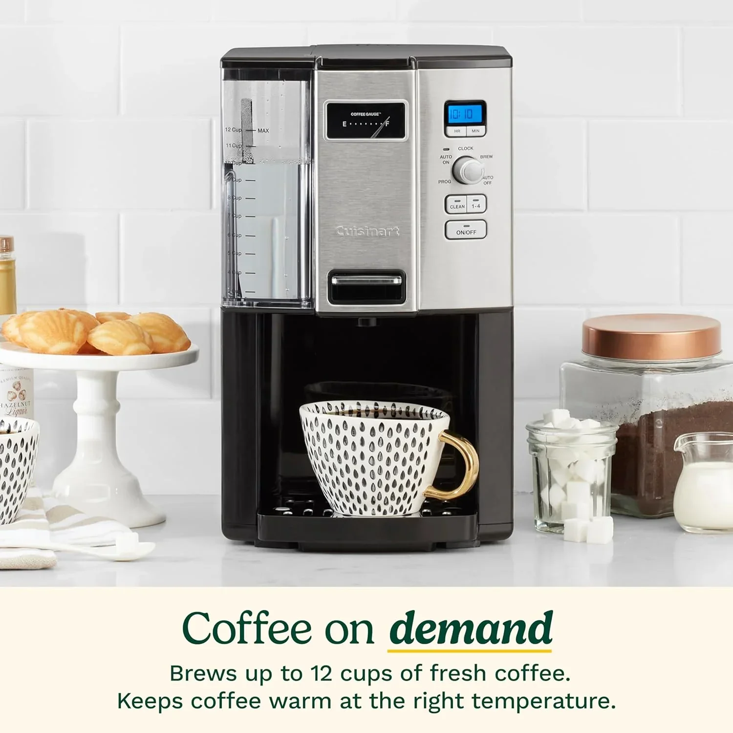 Cuisinart Coffee Maker 12 Cup Programmable Drip DCC-3000P1