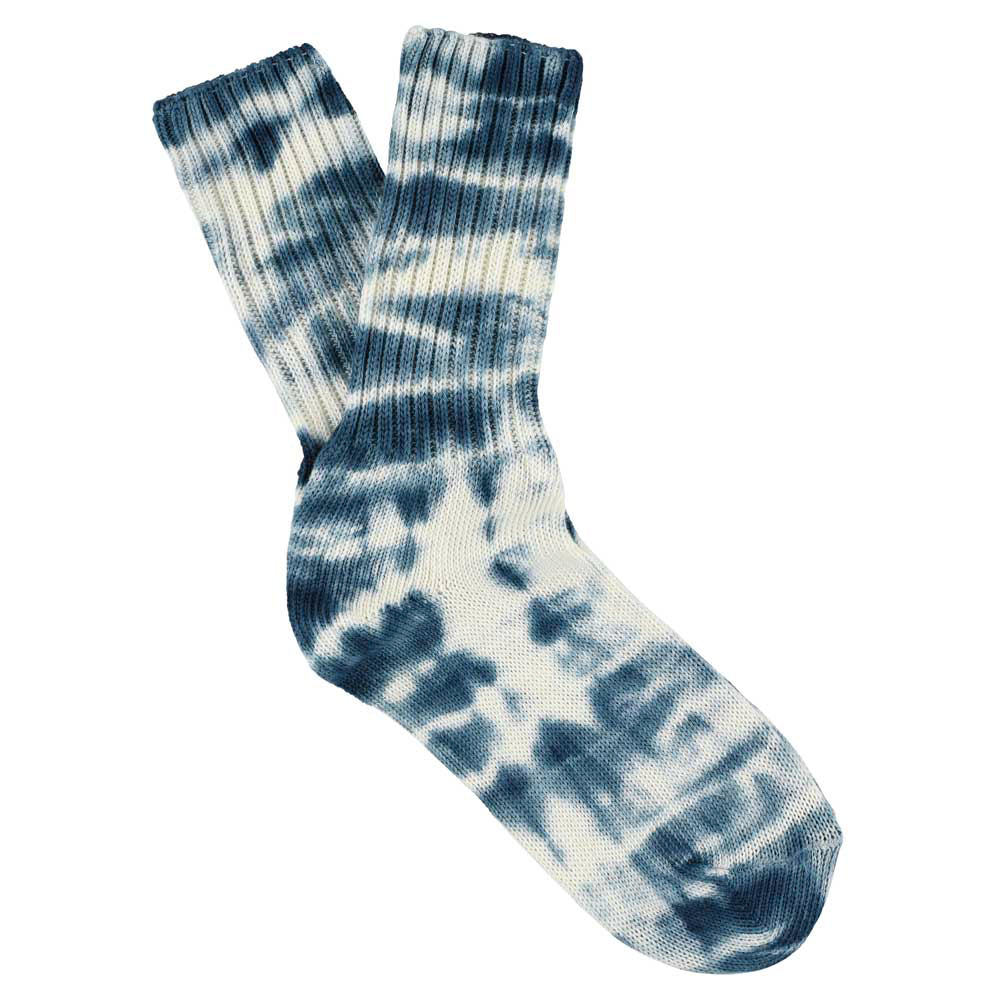 Escuyer - Chaussettes Tie & Dye - Blanc