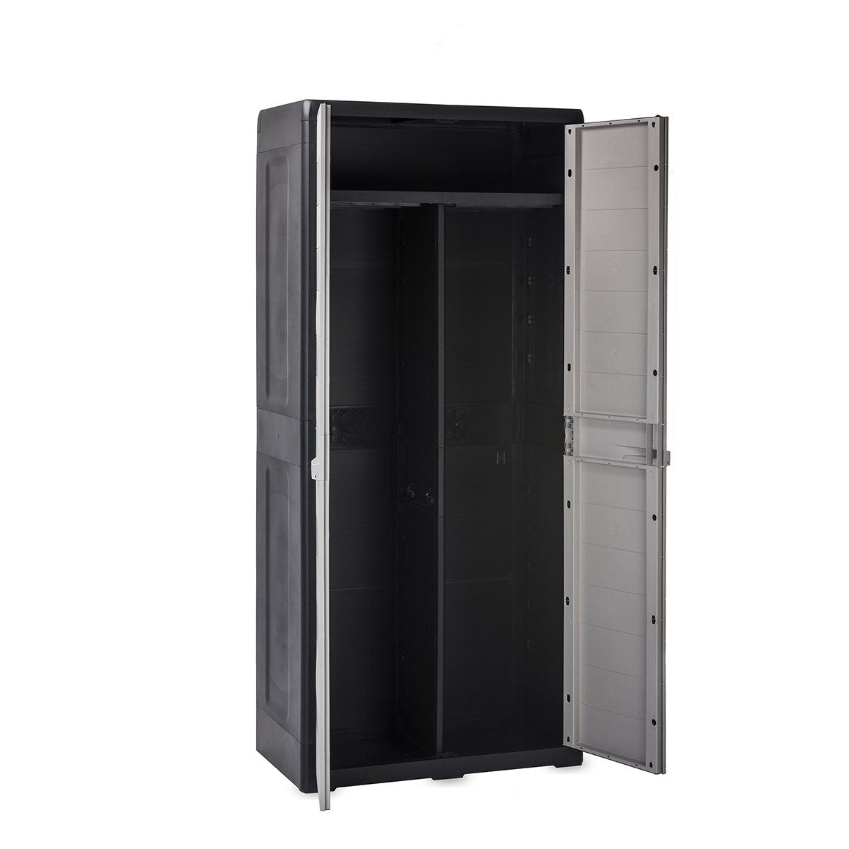 Toomax Elegance XL utility opbergkast hoog- lichtgrijs antraciet