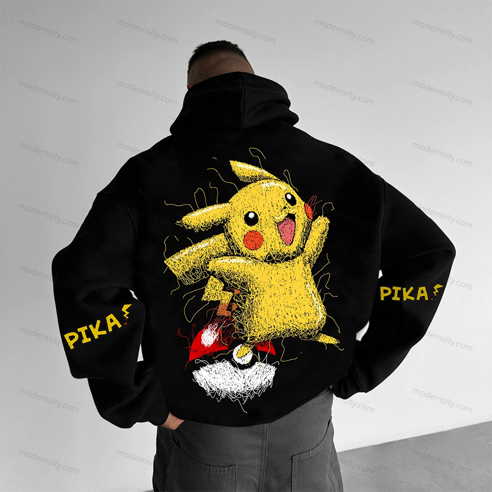 Unisex “Comicssoul” Anime Graphic Streetwear Vintage Hoodie