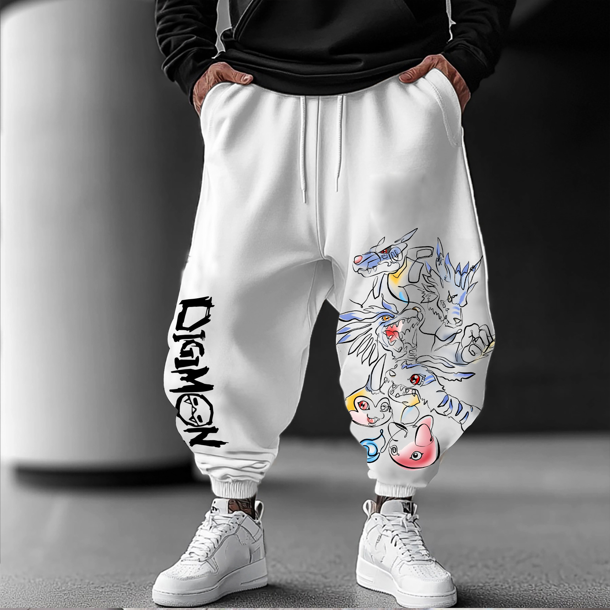 Unisex “Comicssoul” Anime Style Retro Pants