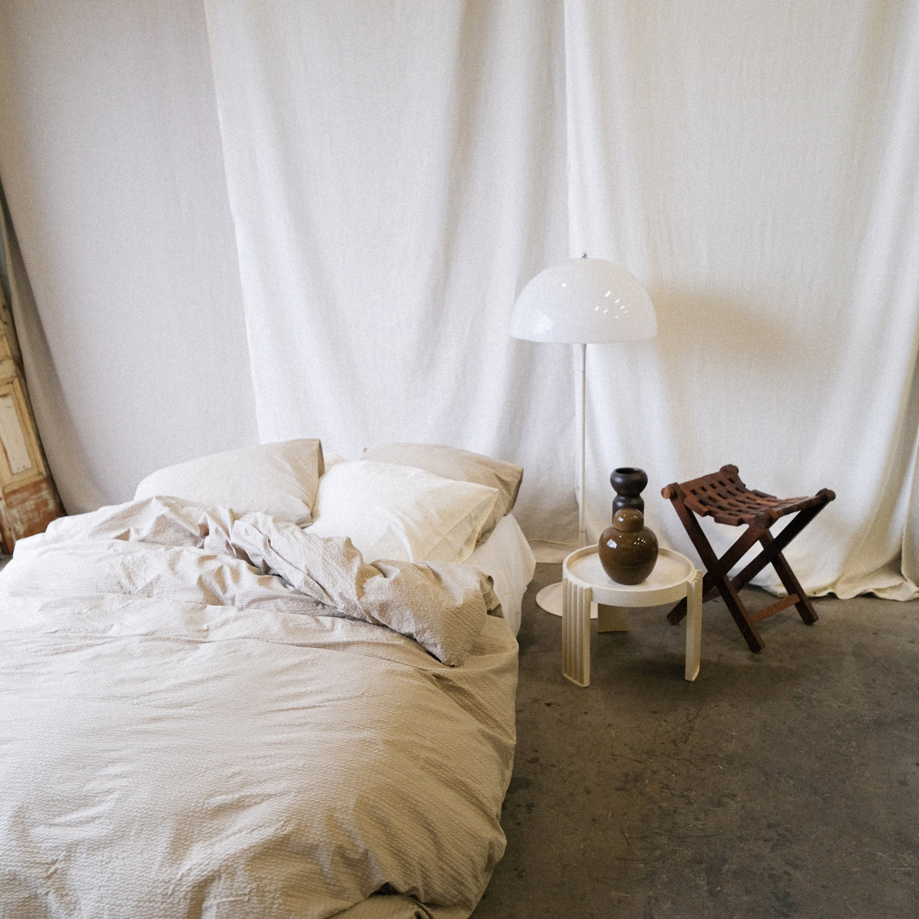 Crisp Sheets Dekbedovertrek 240 x 220 cm - Sand Stone