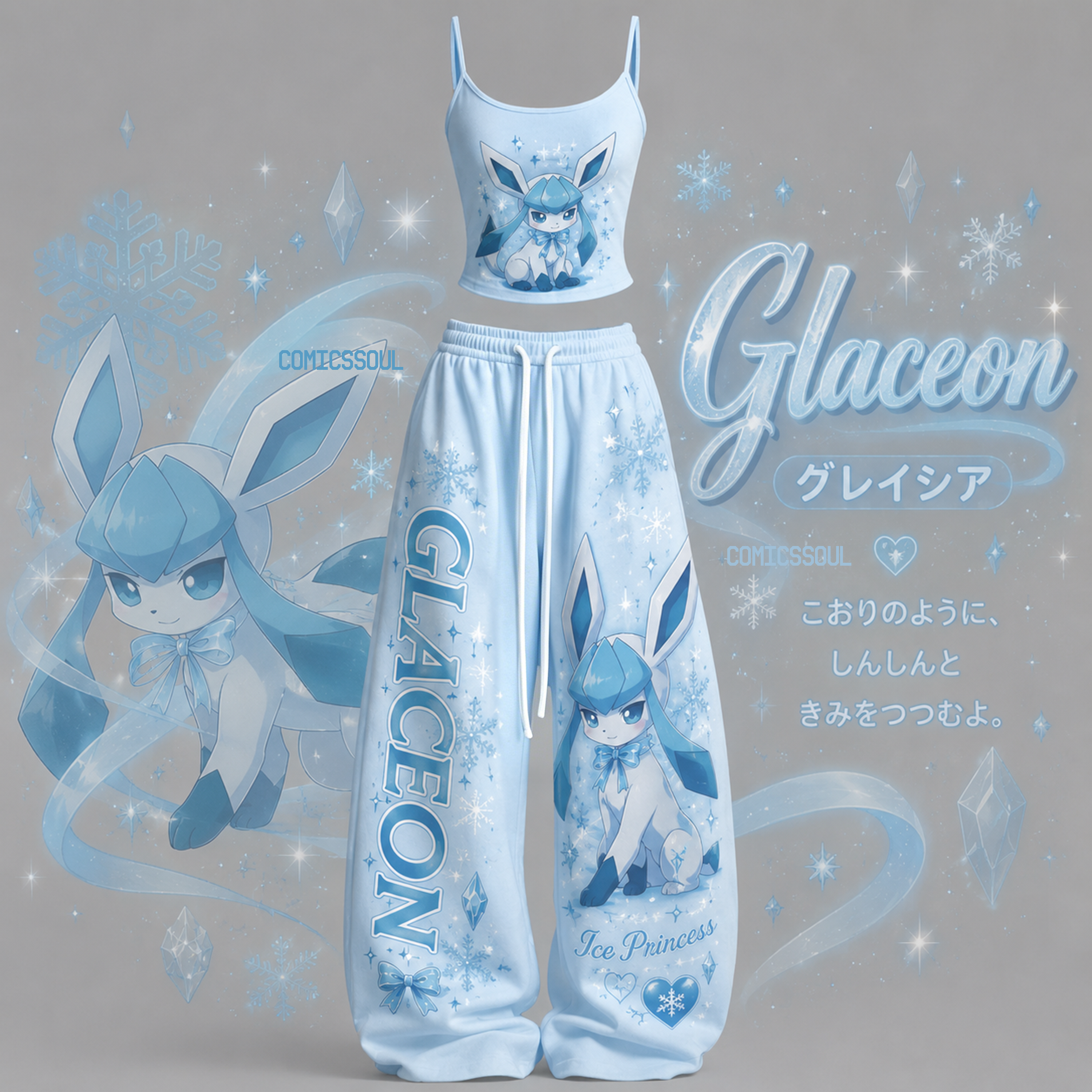Pokémon Top & Elasticated Trousers Two-Piece Set