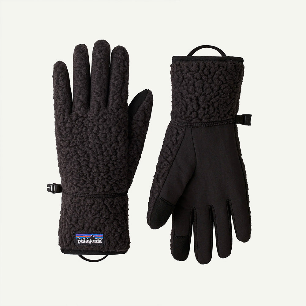 Patagonia - Gants Retro Pile - Noir