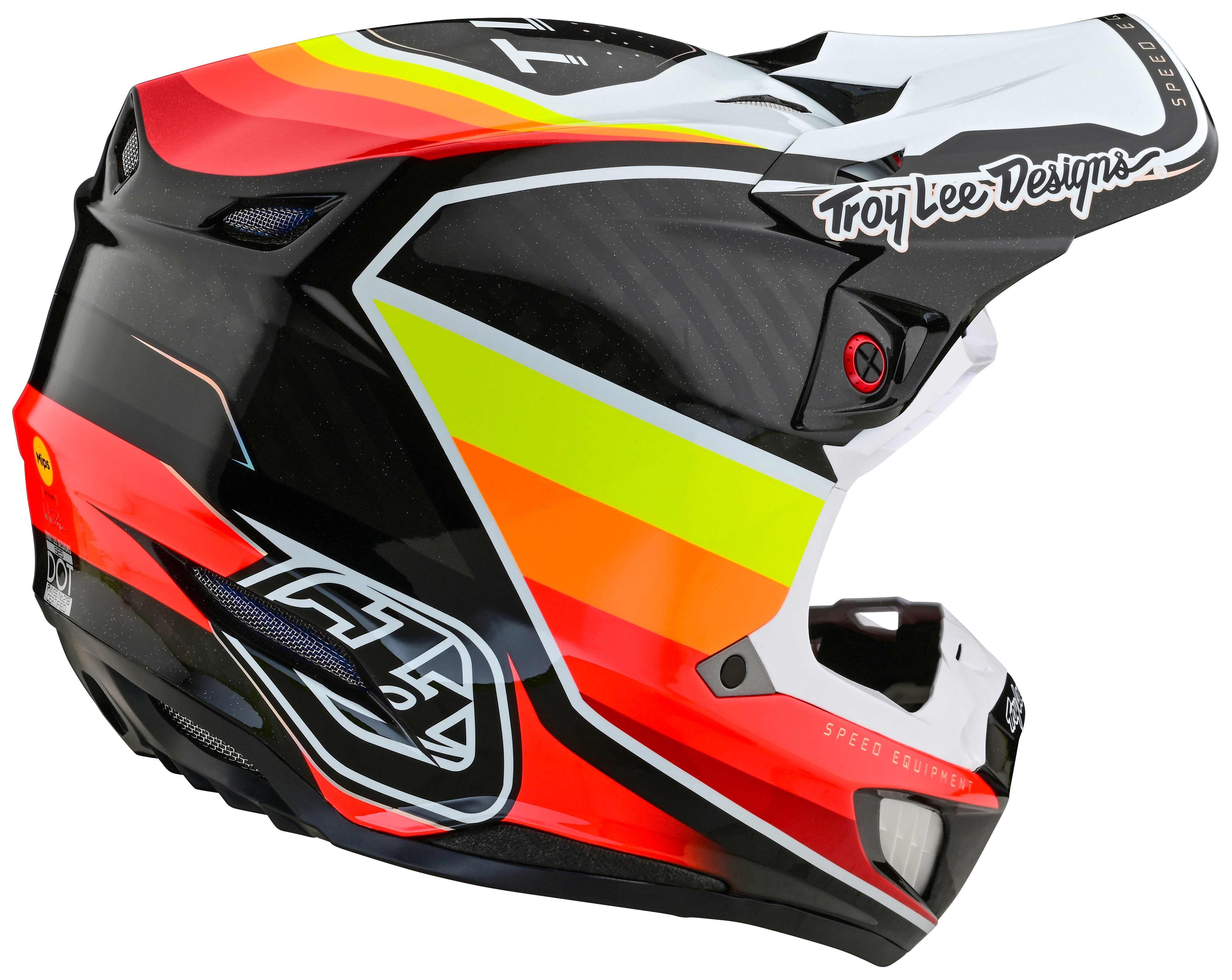 SportsBikeShop Troy Lee SE5 Carbon Reverb Helmet (SM)