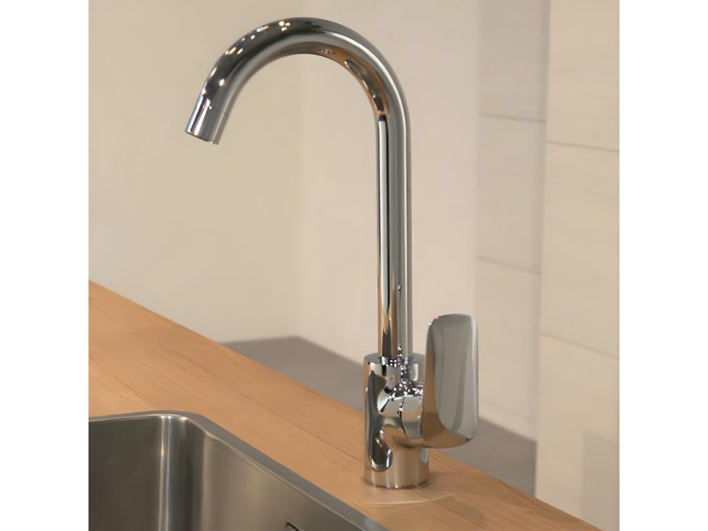 Tucasago Logis M31 260 grifo de cocina cromado