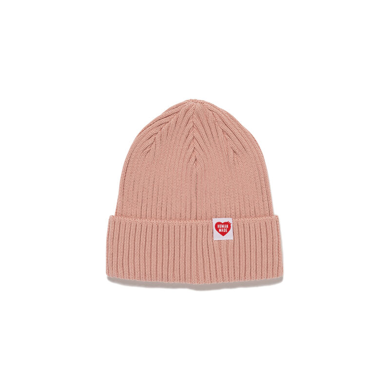 HUMAN MADE COTTON RIB BEANIE