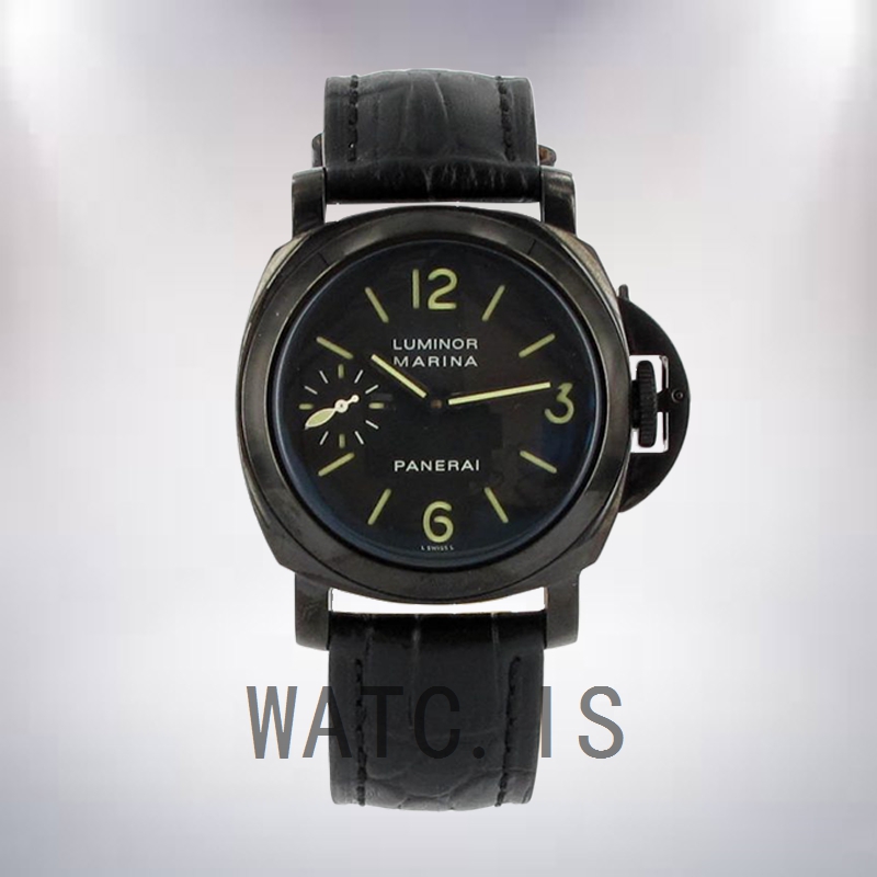 Panerai Luminor Marina Men's PAM00004 44mm Black Dial Automatic