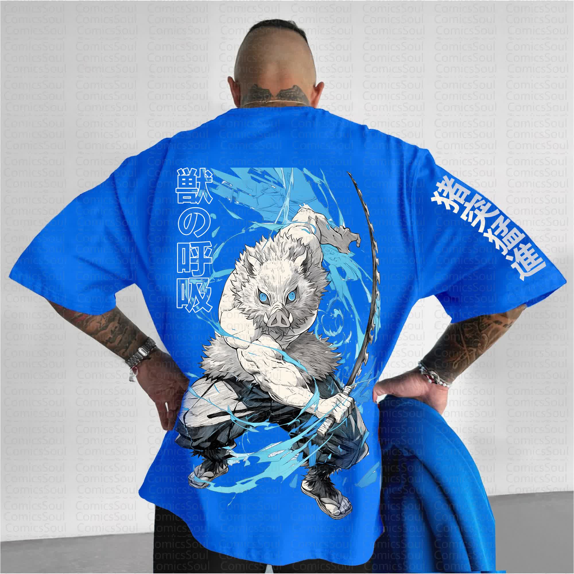 Unisex Anime Inspired Vintage T-Shirt丨Comicssoul