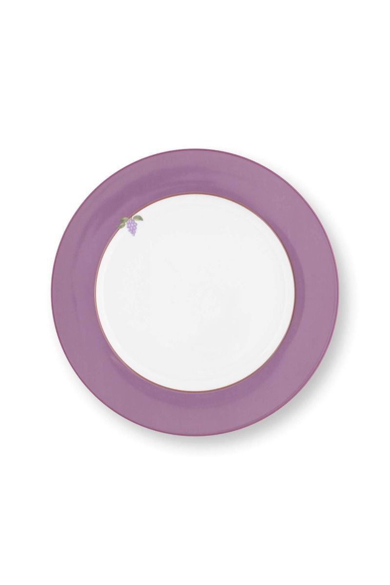 Plate Lily&Lotus Uni Lilac 26.5cm