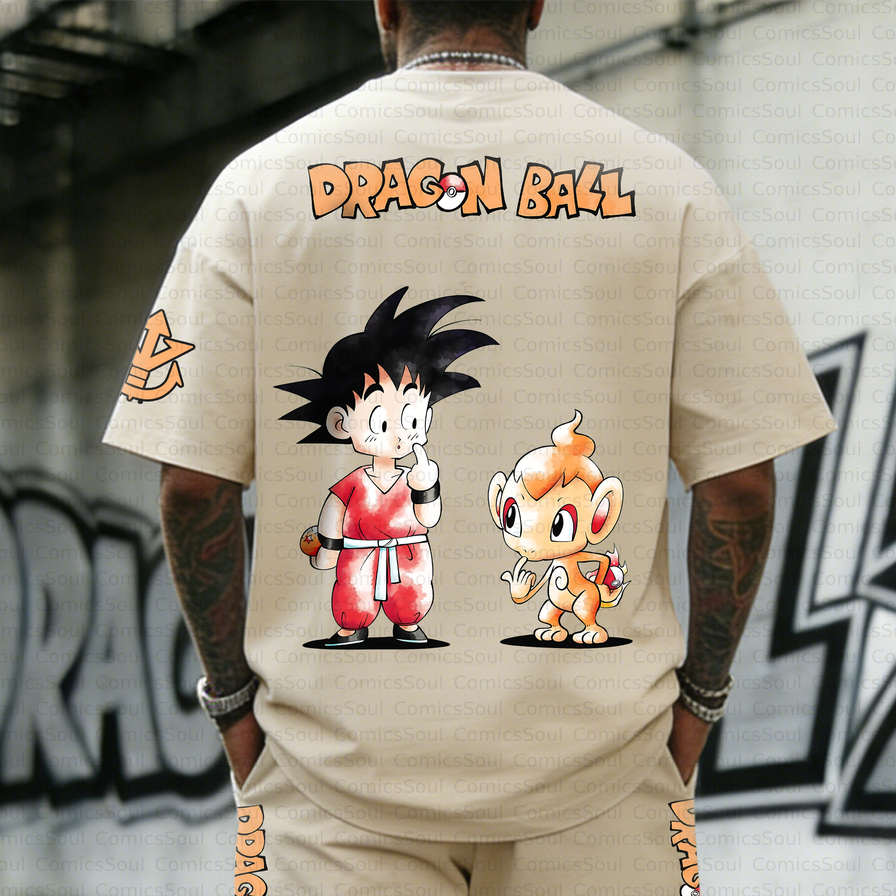 Unisex Anime Inspired Vintage T-Shirt