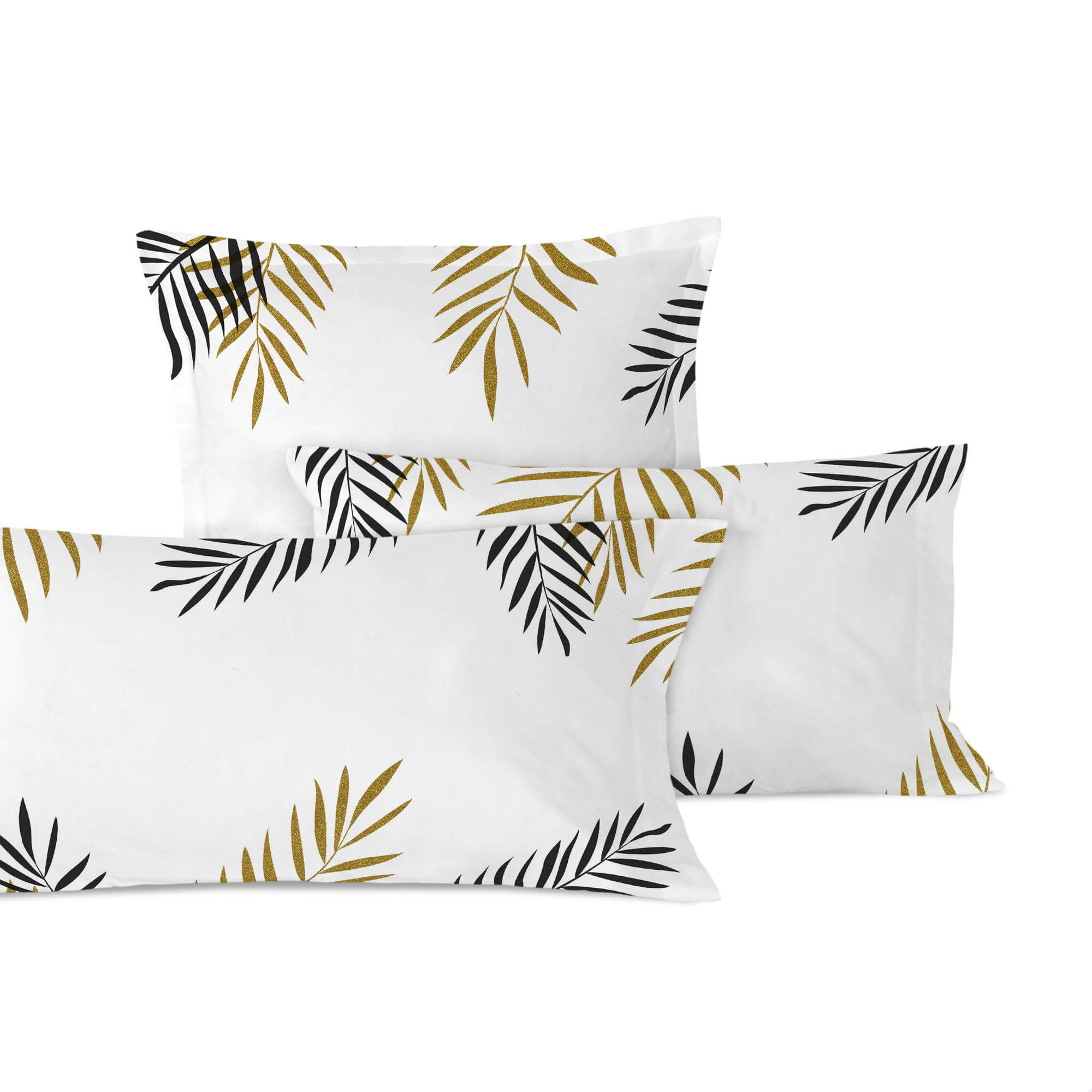 Blanc Set van 2 kussenslopen Foliage