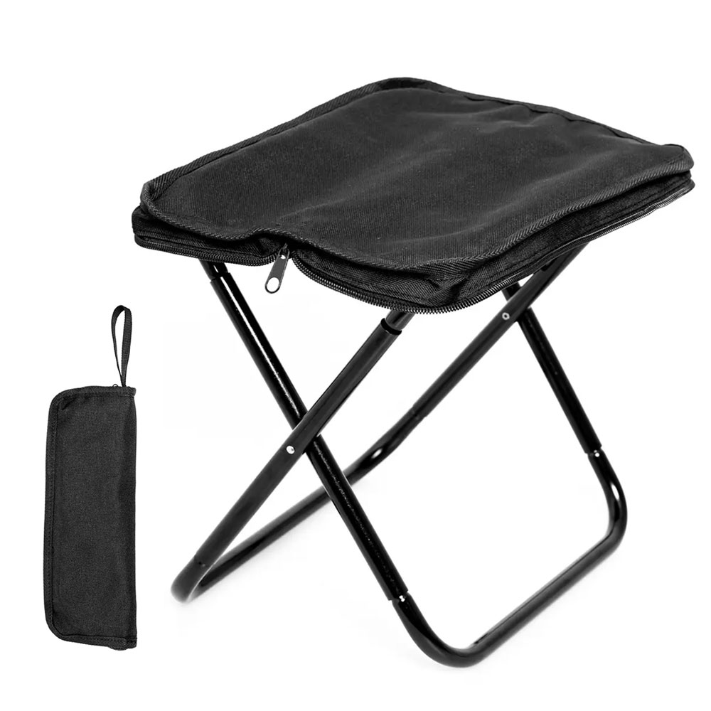 Goodwin Steel Modern Foldable Garden Chair with Oxford Fabric Portable Outdoor Design Carry Bag Included