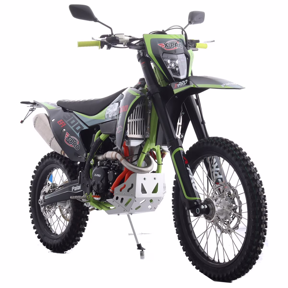 X-Pro Paladin 300 EFI Dirt Bike with 6-Speed Manual Transmission and Balance Shaft and Dual Overhead Camshaft (DOHC) with Four Valves Engine, Electric Start! Big 21"/18" Wheels! - Image 10