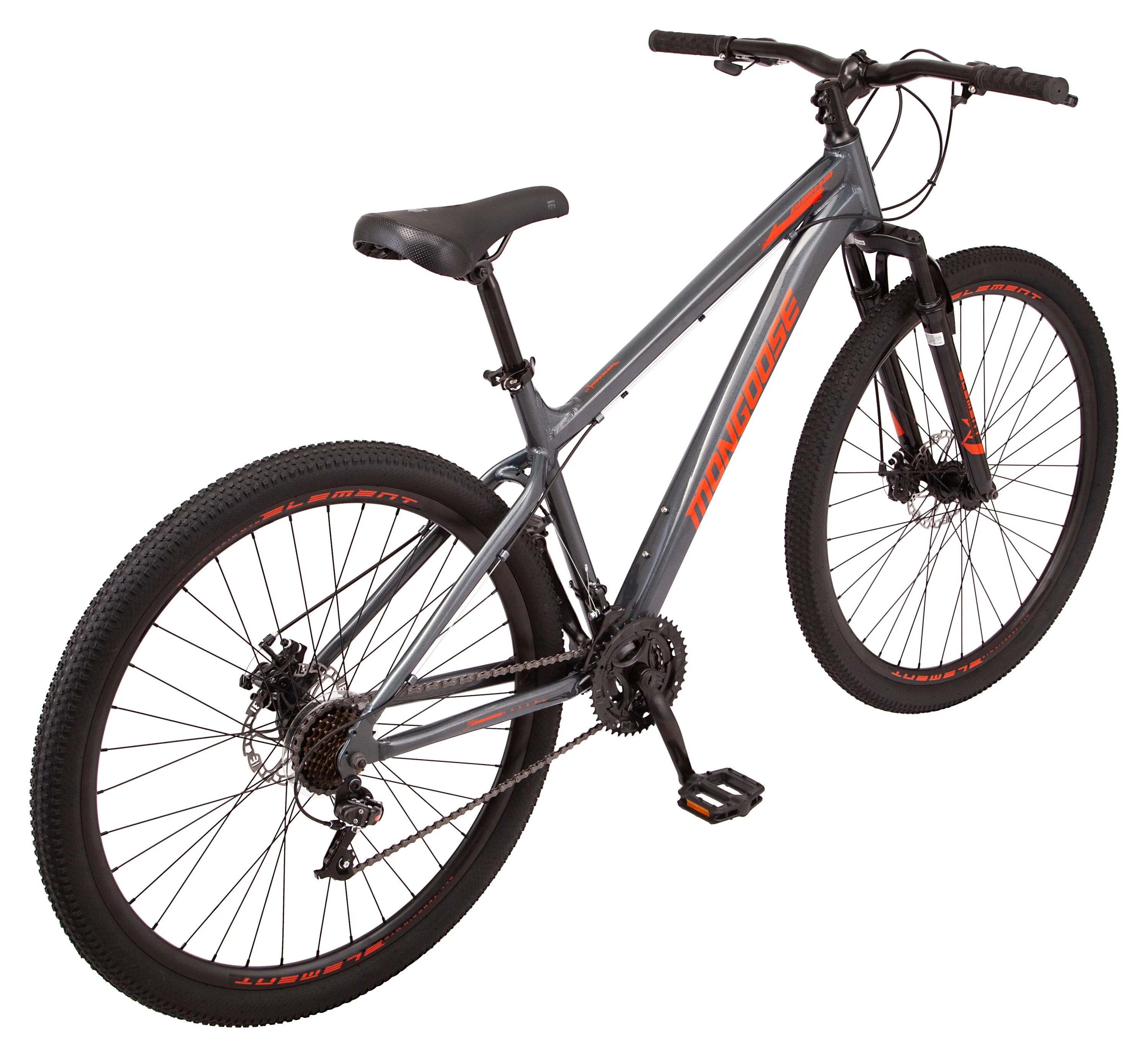 29" Durham Mountain Bike, 21 Speeds, Gray - Image 2