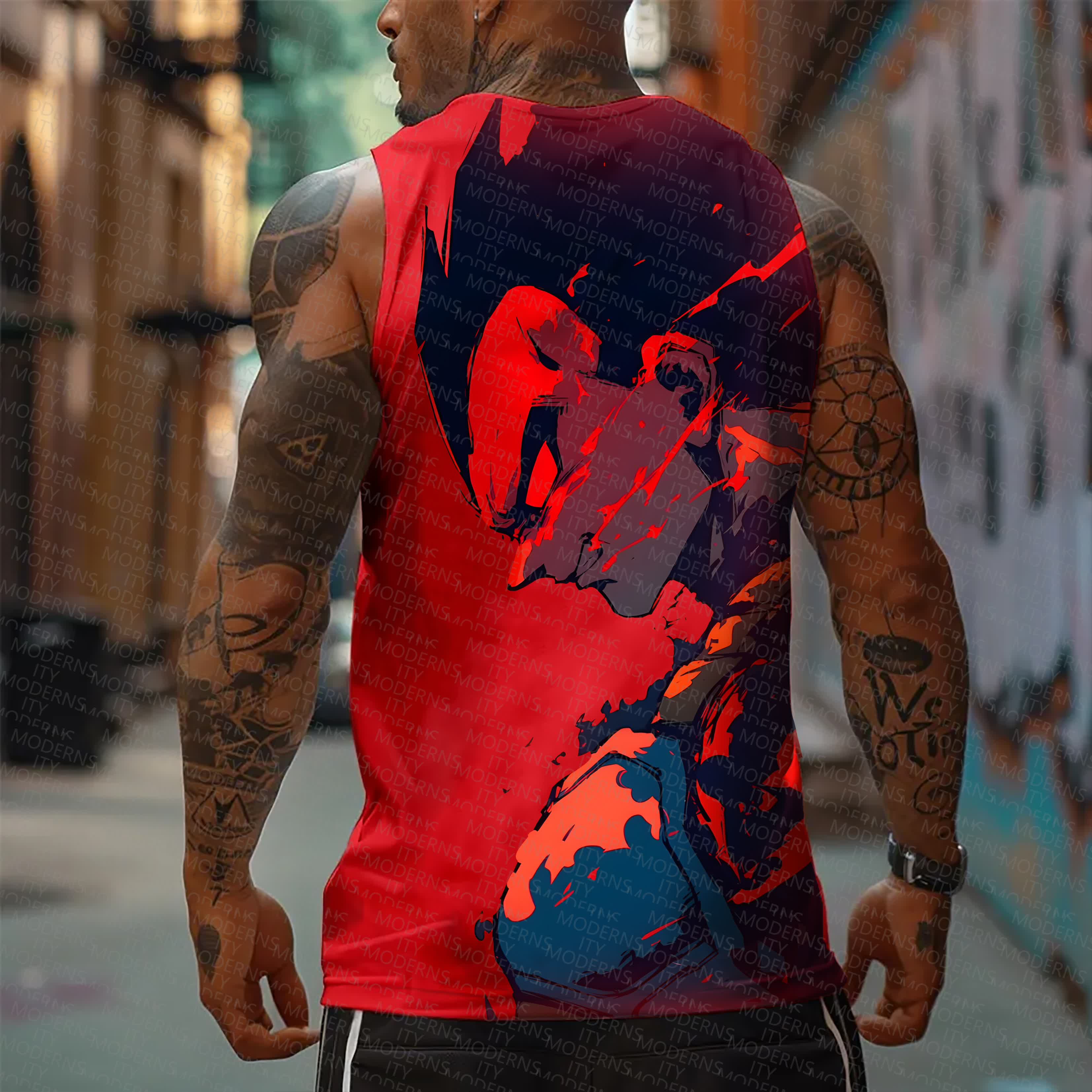 Unisex  “Comicssoul” Casual Anime  Tank Top