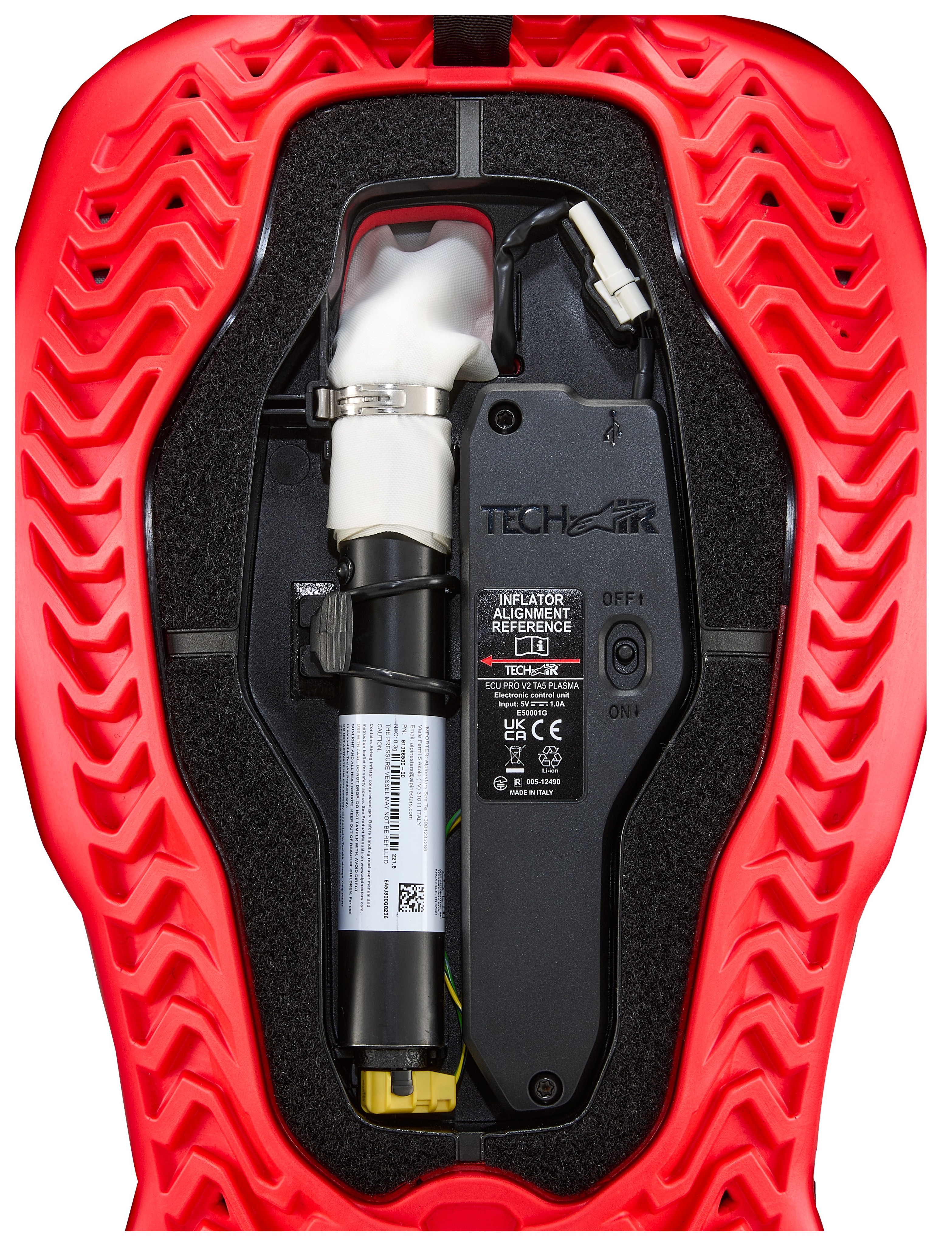 SportsBikeShop Alpinestars Tech-Air 5 Plasma Airbag System Black / XL [Open Box]