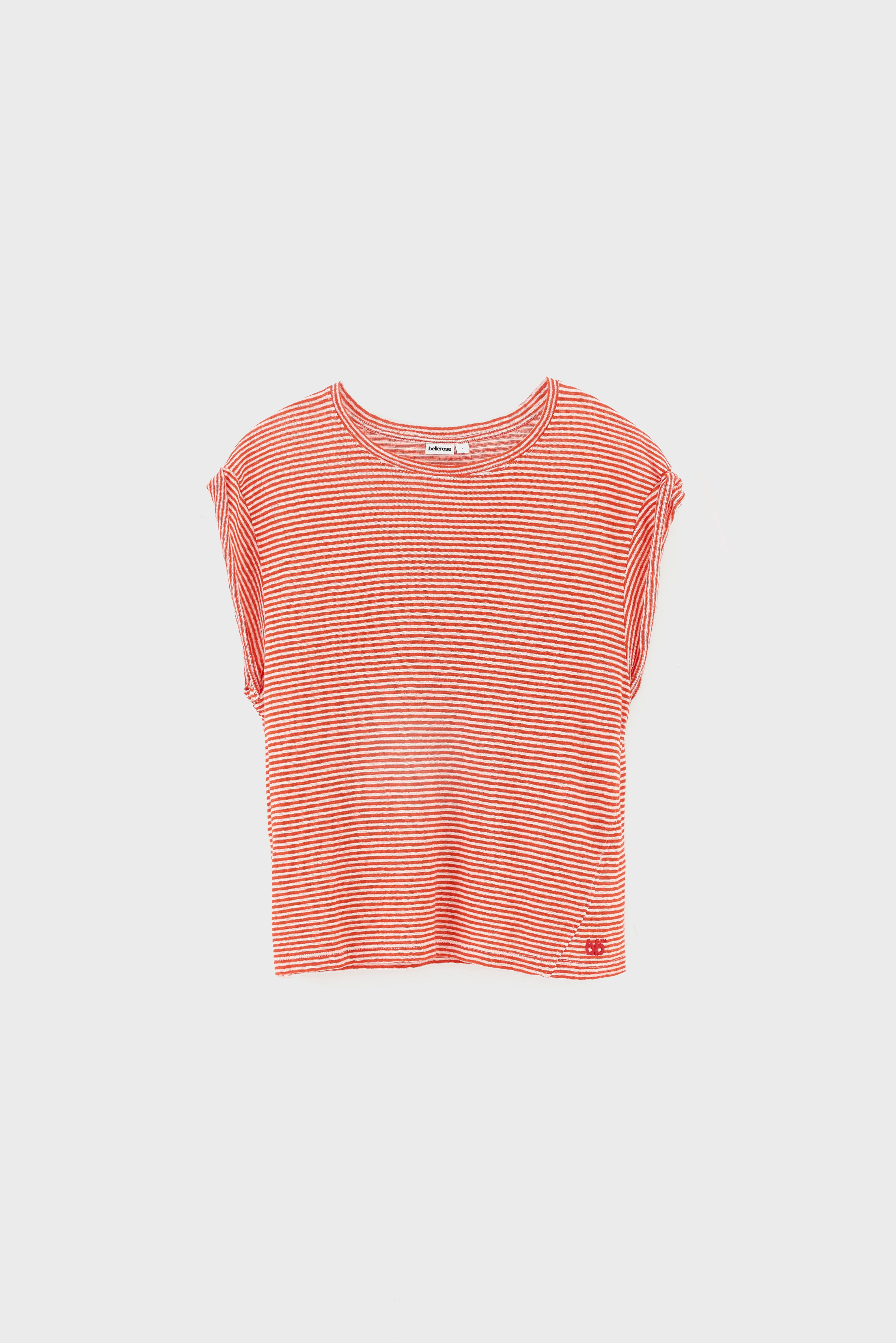 Bellerose Vlyn crewneck t-shirt  (261 / W / STRIPE B)