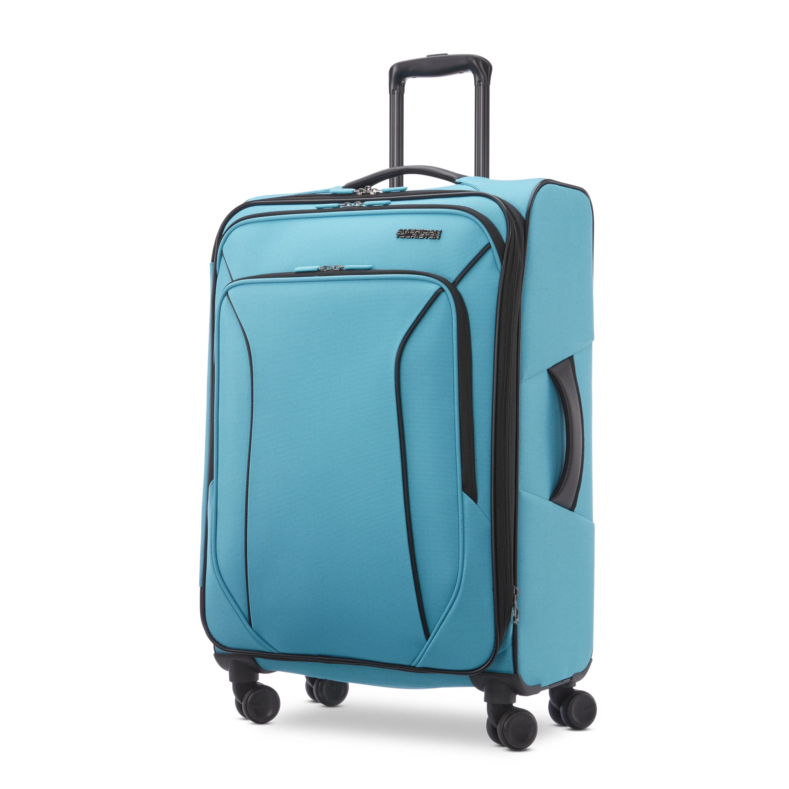 American Tourister X-Lite 3-Piece Luggage Set with Spinner Wheels - Light Grey - Image 45