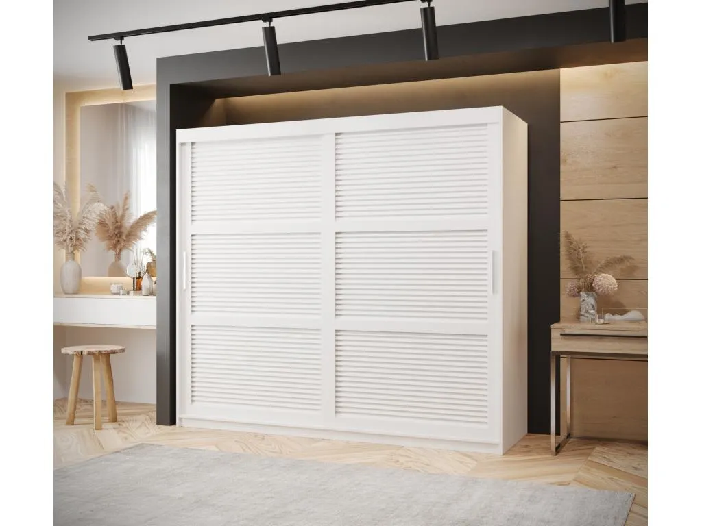 ARMARIO Decopractico DE PUERTAS CORREDERAS 200/200/62 2 puertas (blanco) 15162HZMS