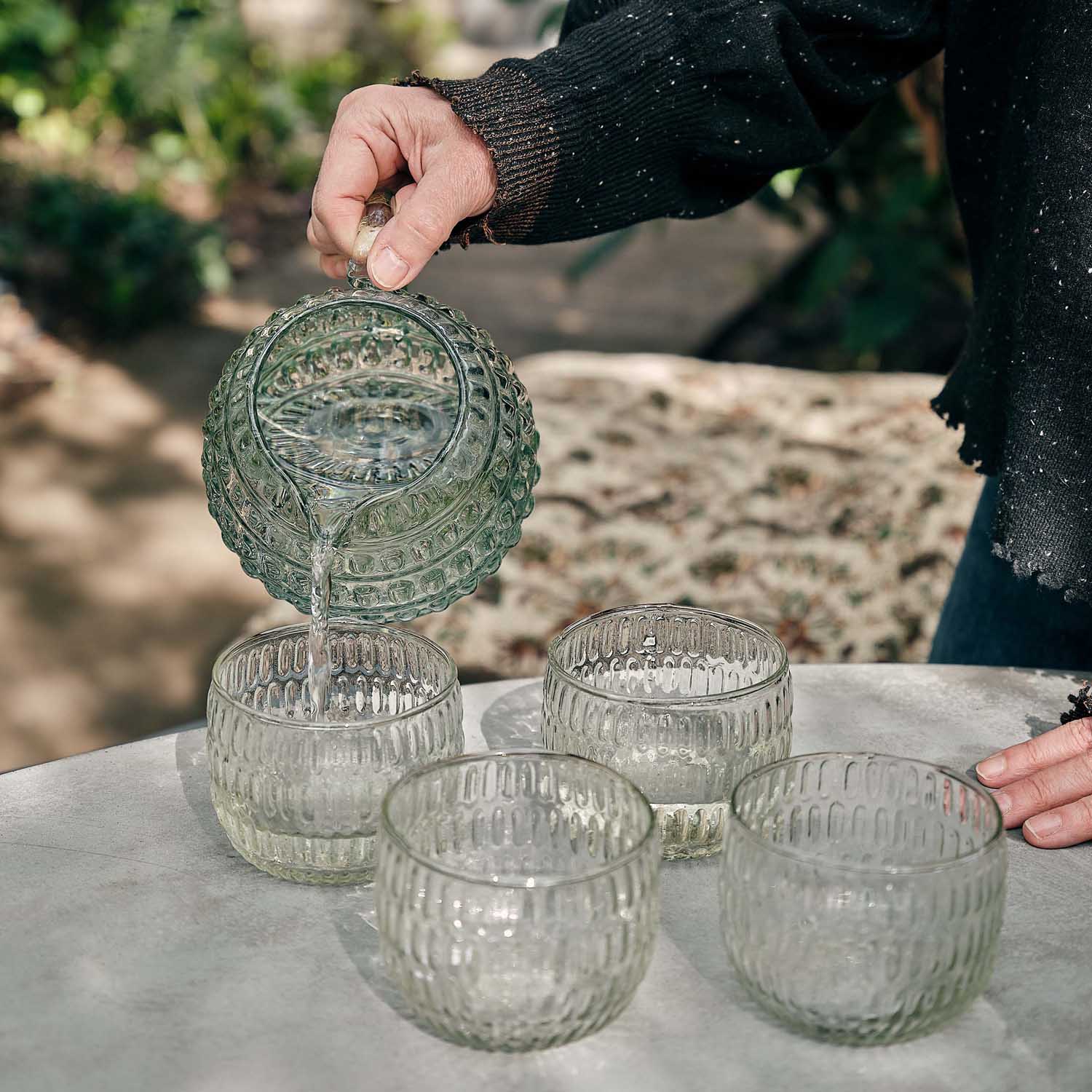 Tulsa Drinking Glass and Jug Set