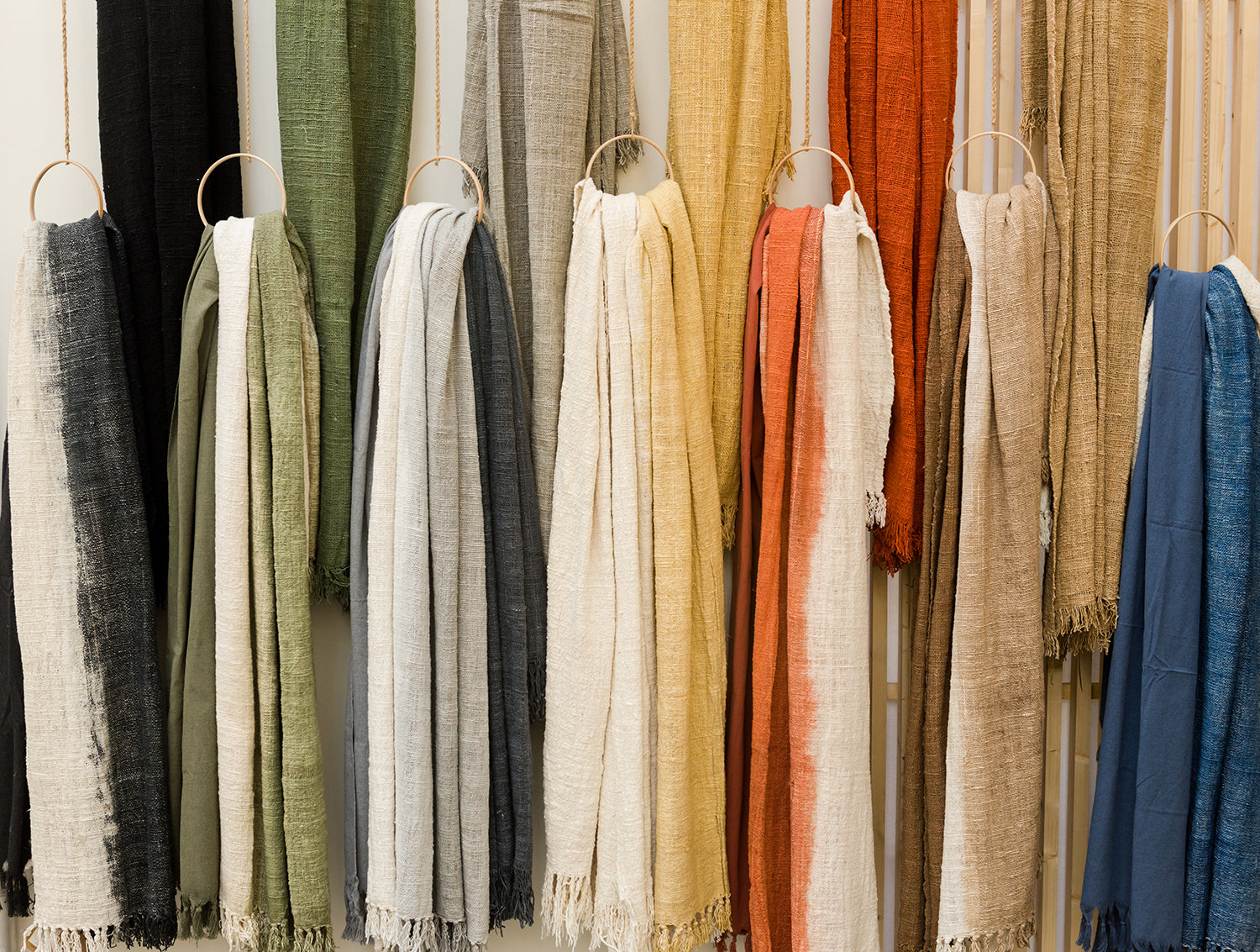 Originalhome Plaid 100% afval katoen Zwart (+ -200 x 125 cm)