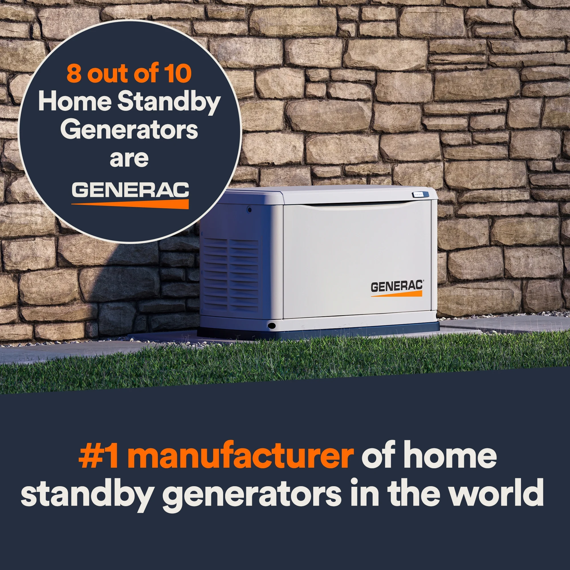 Generac Guardian 14kW Push Button Start House Generator, CO Shut-Off - Image 7