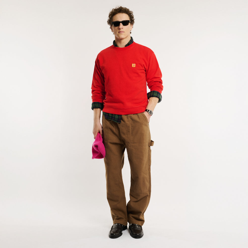 Au Vieux Campeur - Sweat Gaston - Rouge