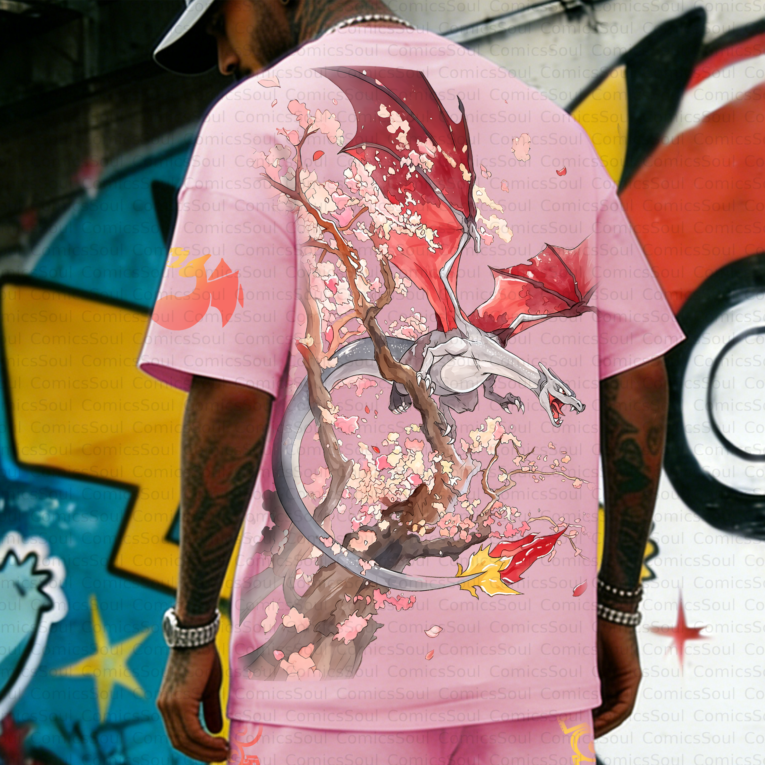 Unisex Anime Inspired Vintage T-Shirt
