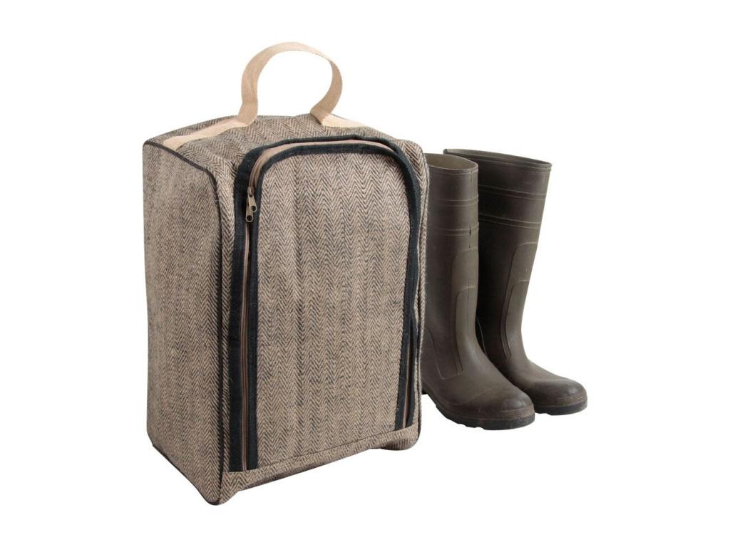 Bolsa de yute reforzada para botas