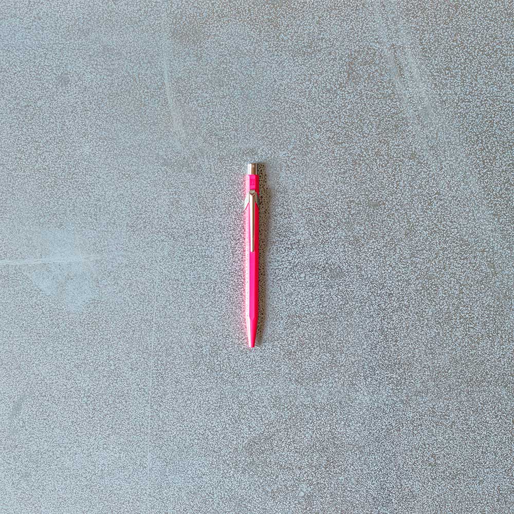 Stylo bille - Fluo Pourpre - Caran d'Ache
