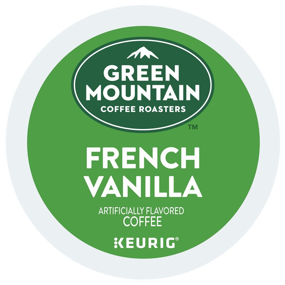 Green Mountain Coffee. French Vanilla. Single-Serve Keurig K-Cup Pods. Light Roast Coffee. 120 Count (5 Boxes of 24 Pods)