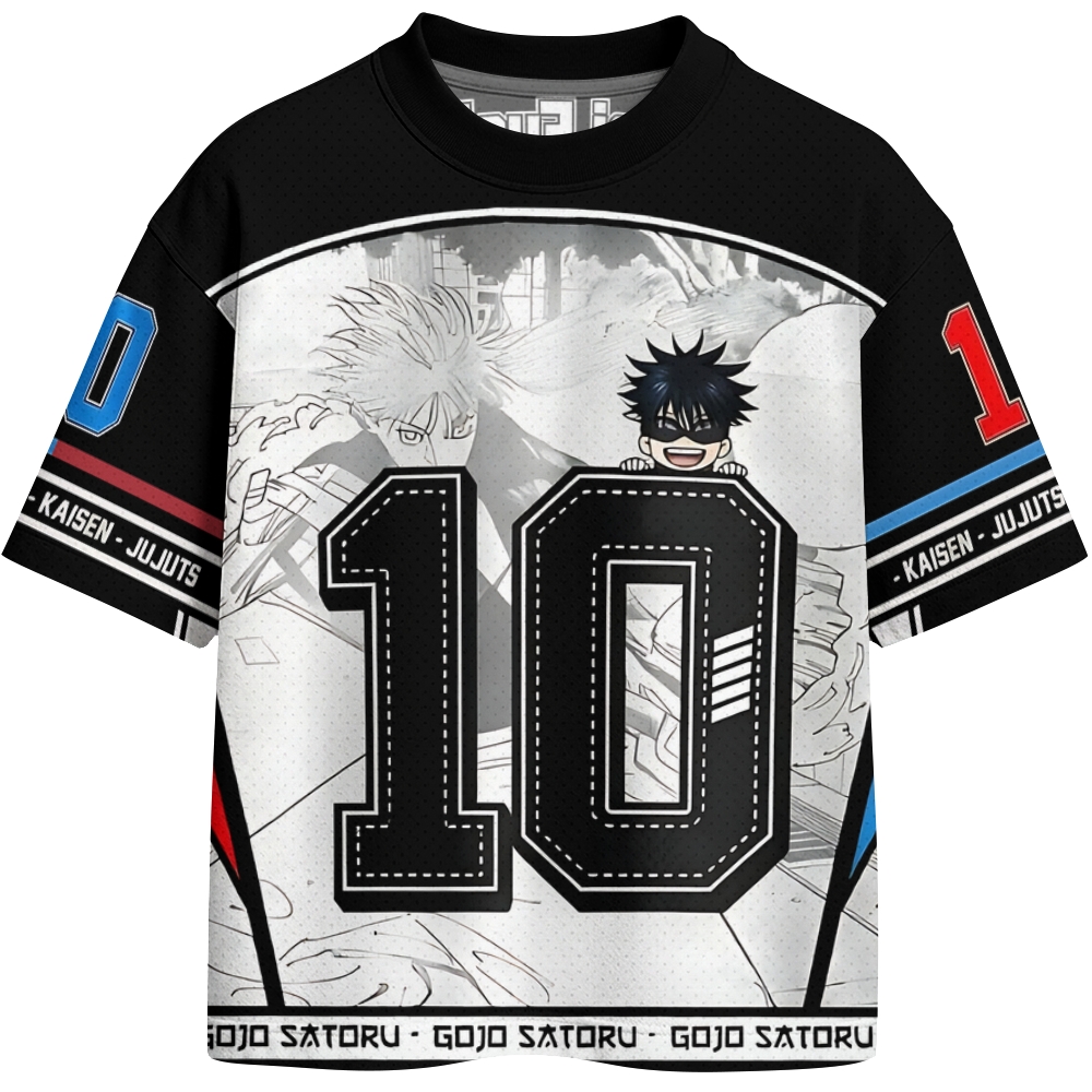 Jujutsu Kaisen Crew Neck Football Jersey